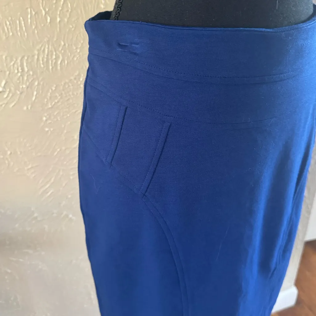 💙Eva Franco for Anthropologie Pencil Skirt 💙 Size 4 ~Royal Blue - Image 7
