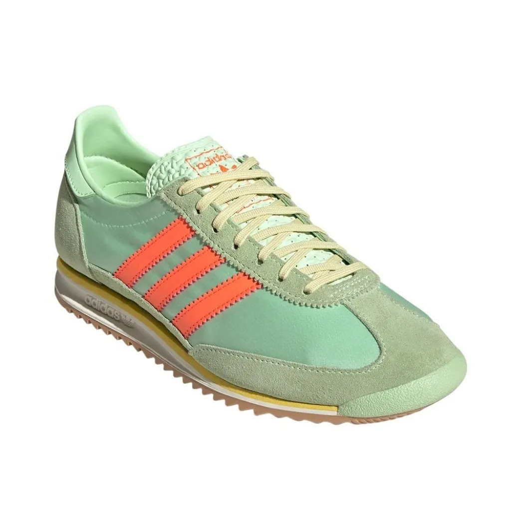 Adidas SL 72 Retro Sneakers Mint Green Coral Womens Size 9 UK 7.5 EU 41 - NEW - Image 2
