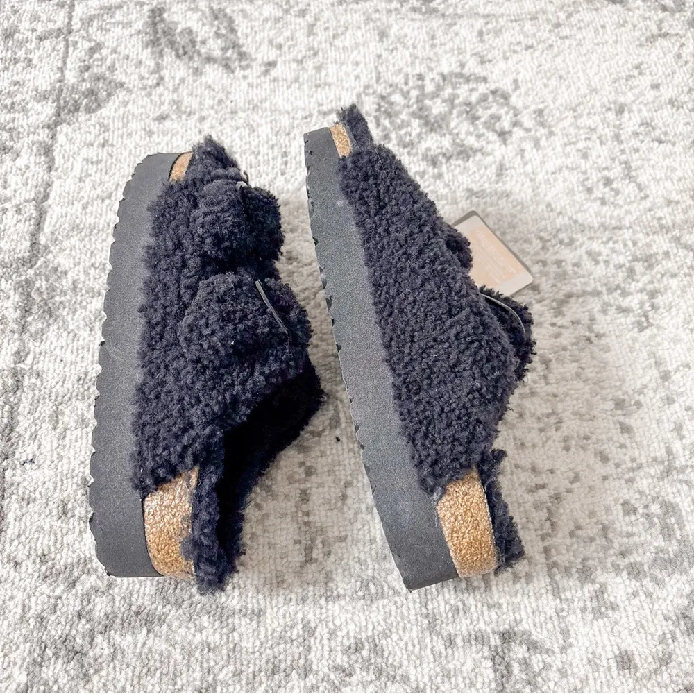 NEW Birkenstock Arizona Papillio Teddy Shearling Sandals - Image 7