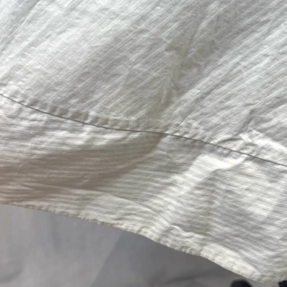 Gap 100% cotton white empire waist strapless dress size 8 - Image 3