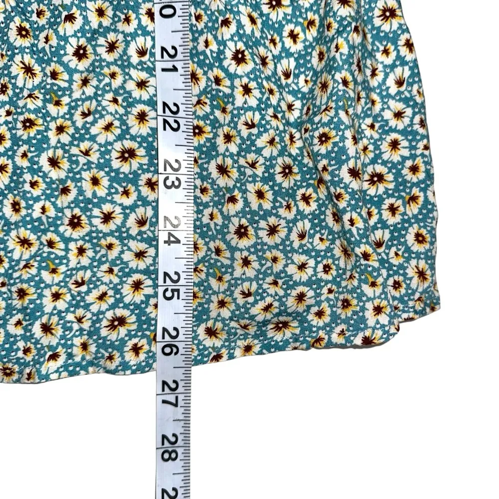 Suzanne Betro Mix Floral V-Neck Half Sleeve Top XL - Image 6