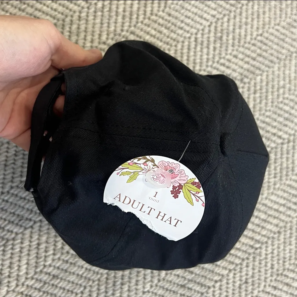 Black Bride Tribe Cap NWT - Image 2