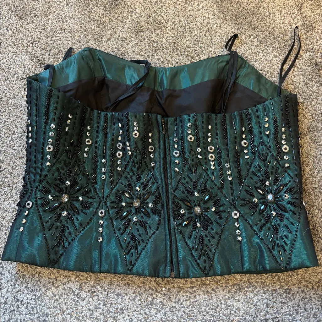 Euro Pierre Cardin Beaded Corset - Image 3