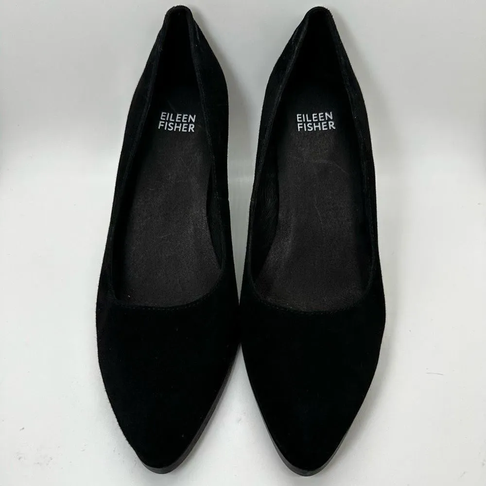 Eileen Fisher Hawk Suede Pump - Image 5