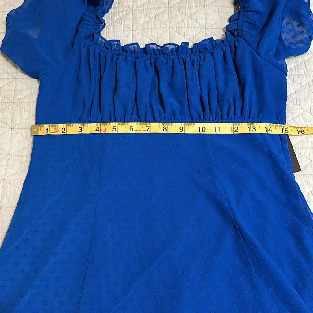 City Studio Royal Blue Mini Dress Size undefined - Image 7