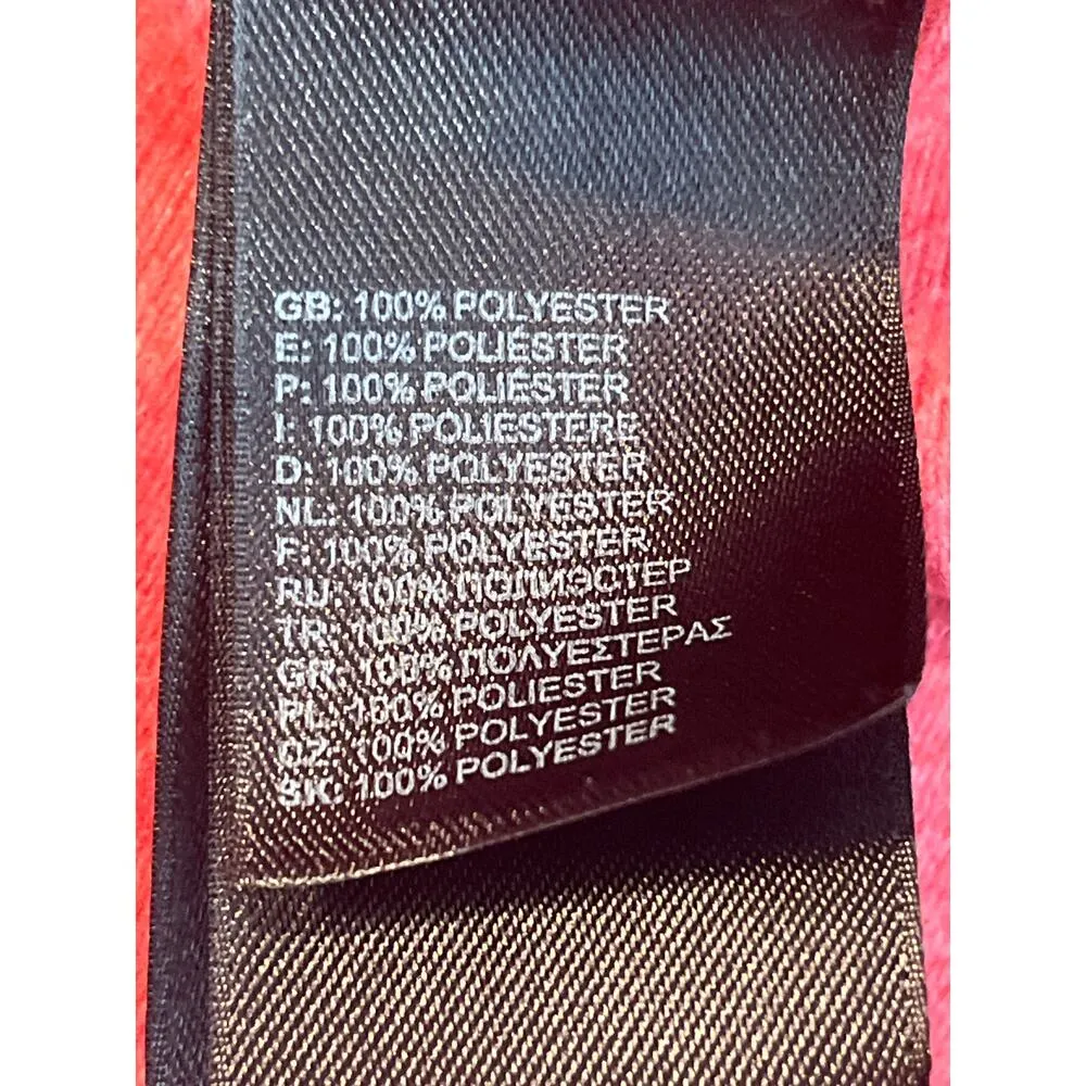 The North Face 100 Cinder Full Zip Jacket Rose Red Small - Image 5