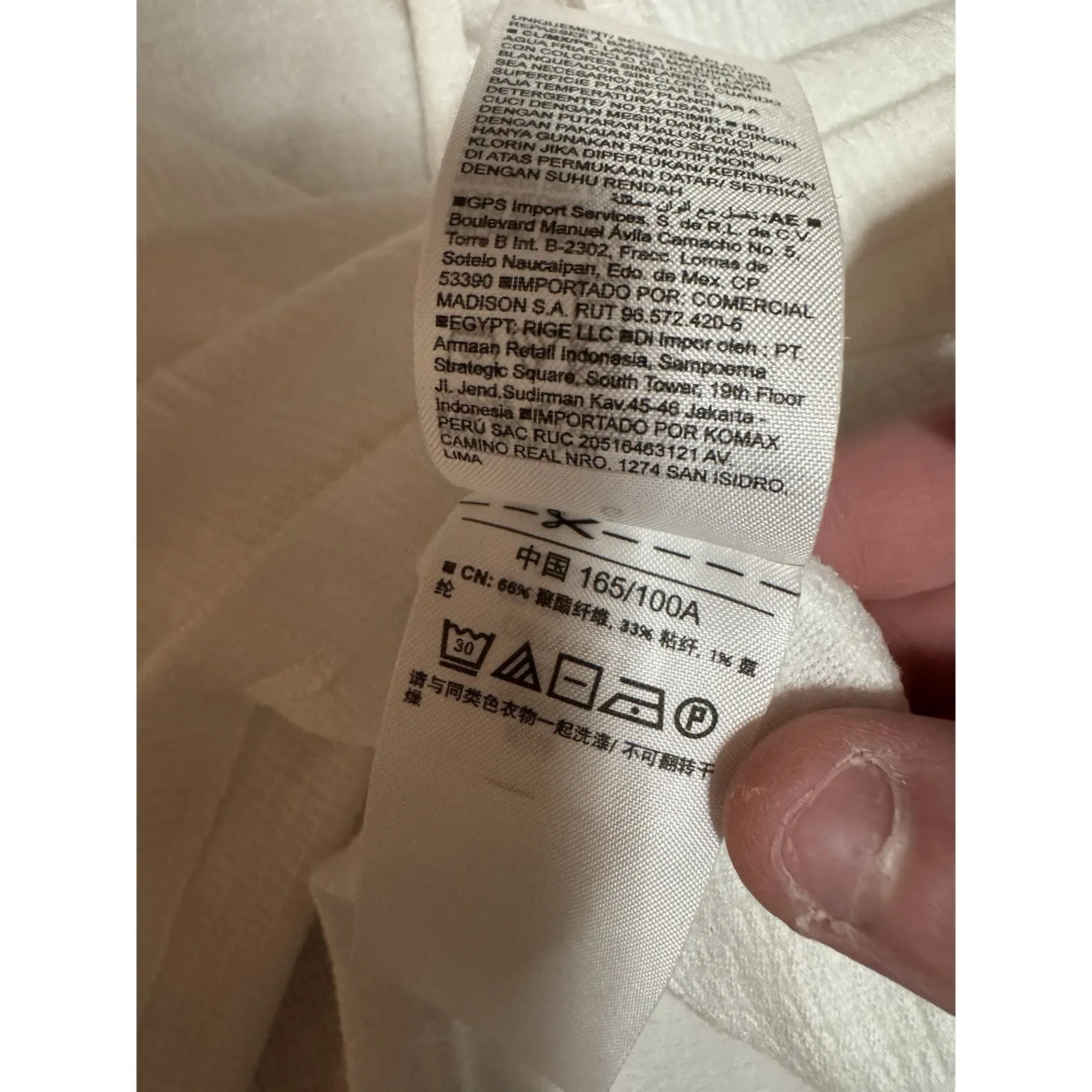 Old Navy Women Size Large White Long Sleeve Shirt Neck Tie Stretch Lightweight - Image 11