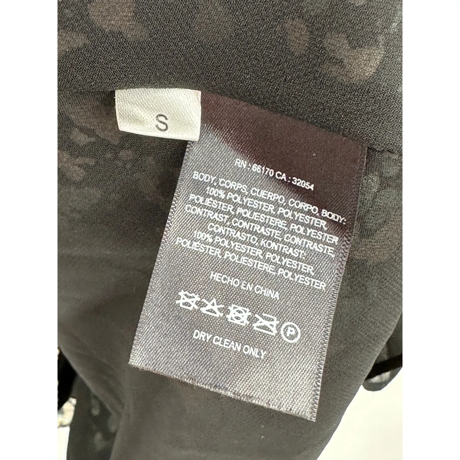 Paper Crown Womens Polka Dot Black Dress Size S Fairy Witch Bell Sleeve Artsy - Image 6