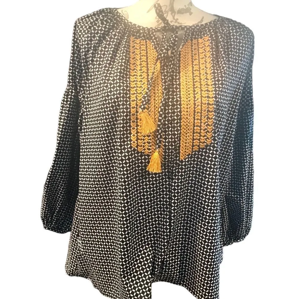 Nu New York Boho Blouse Extra Large XL - Image 2