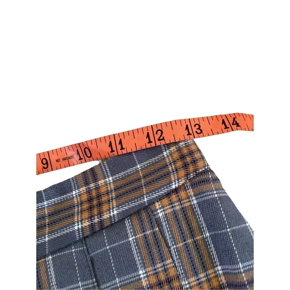 Shein Pleated Plaid Skirt Schoolgirl Preppy Punk Grunge - Image 8