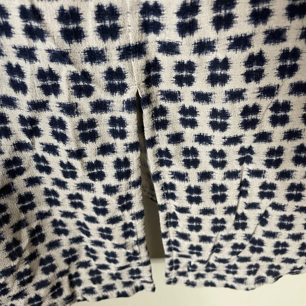 Sanctuary Black White Sleeveless Blouse Geometric Print Women’s XS Great cond - Image 5