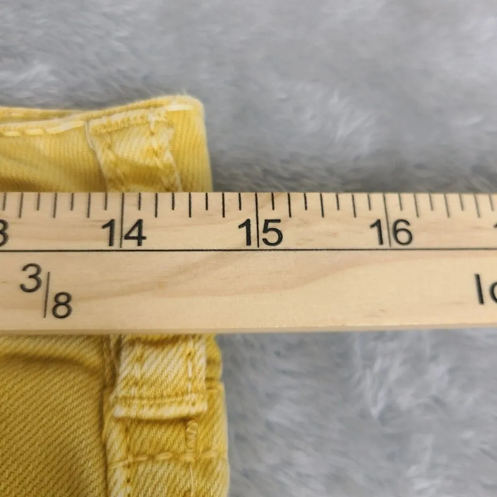 Women's Silver SUKI Skinny Jeans‎ 26x31 Mustard Yellow - Image 6