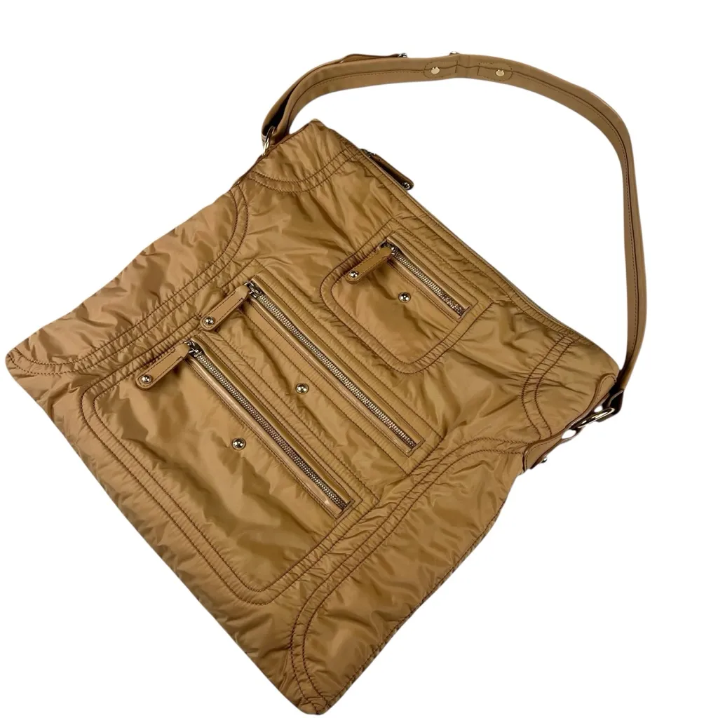 Tod’s Picolla Messenger Nylon Bag Tan - Image 3