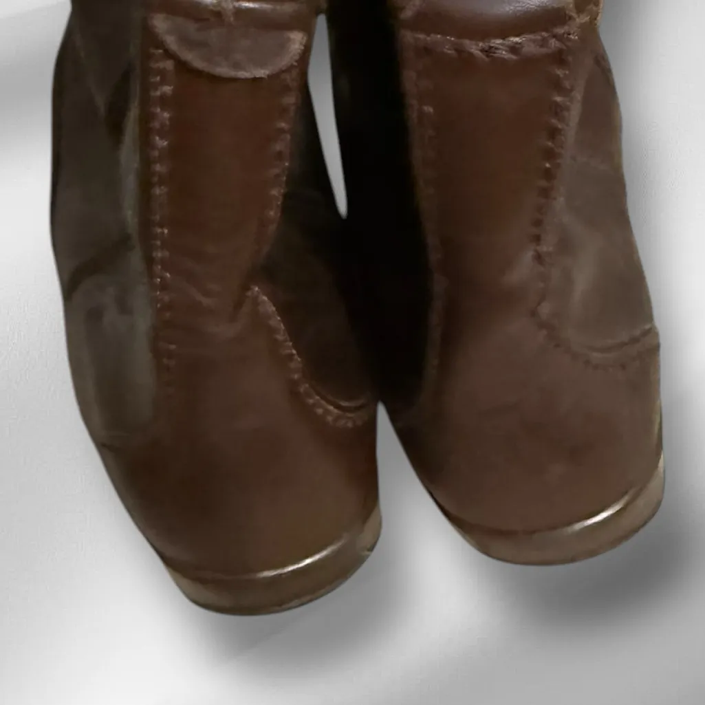 Hush Puppies Brown‎ Booties - Image 3