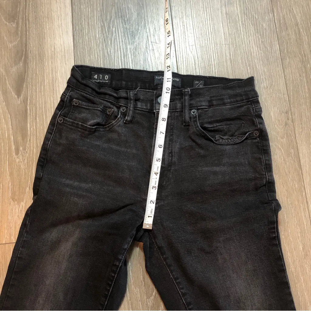 Lucky Brand 410 Athletic Slim 29X32 Brnoit Grey Dx Womens Mid Rise Relaxed Fit - Image 10