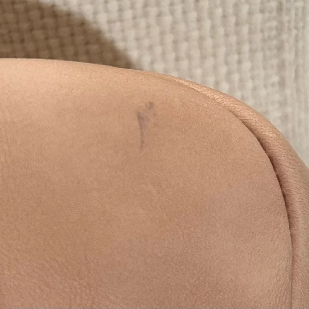 Jimmy Choo Parfums Blush Pink and Gold Glitter Makeup Travel Bag Zip Up Purse - Image 12