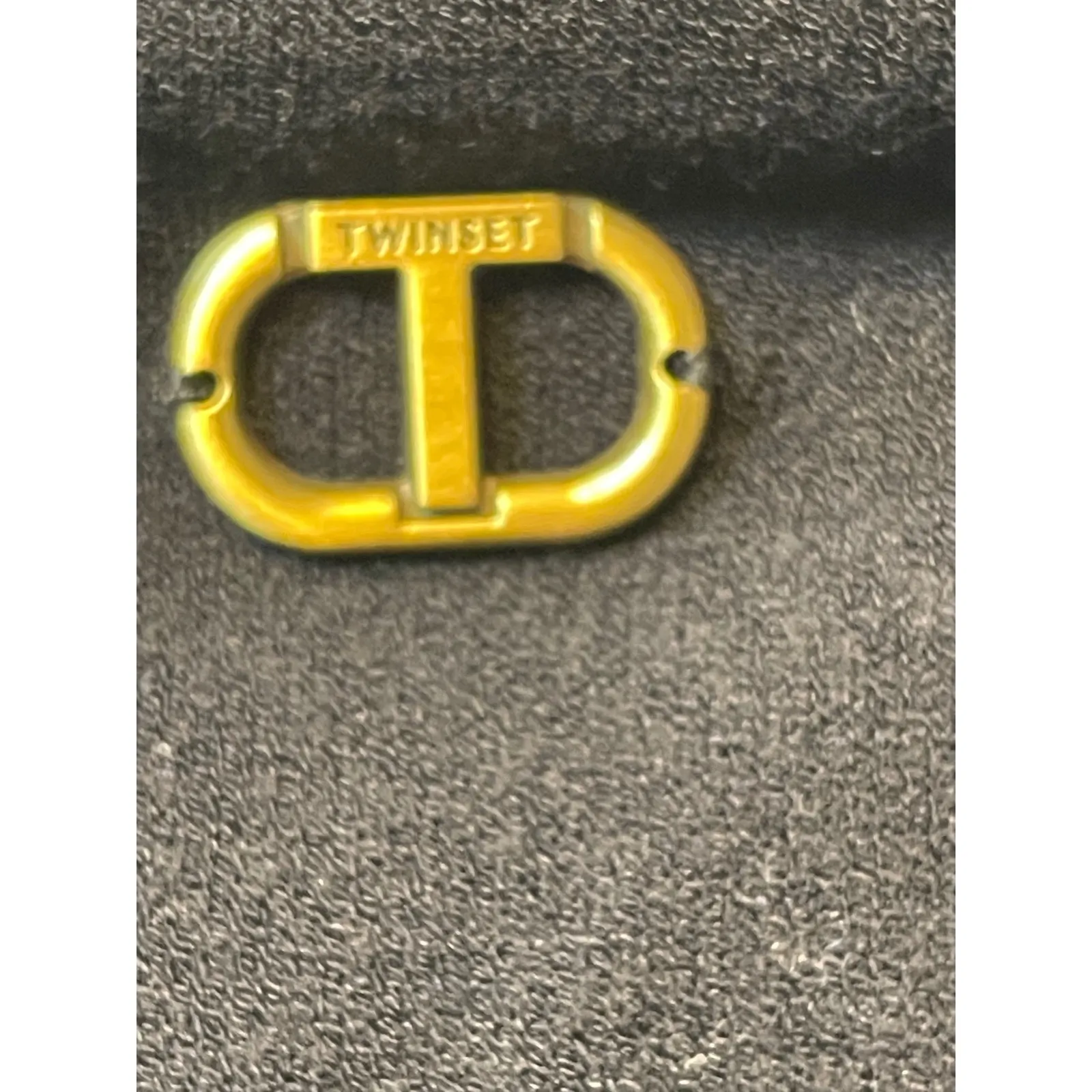 TWINSET Milano Black Short Sleeve Turtleneck Sweater Top Size Xs NWT - Image 7