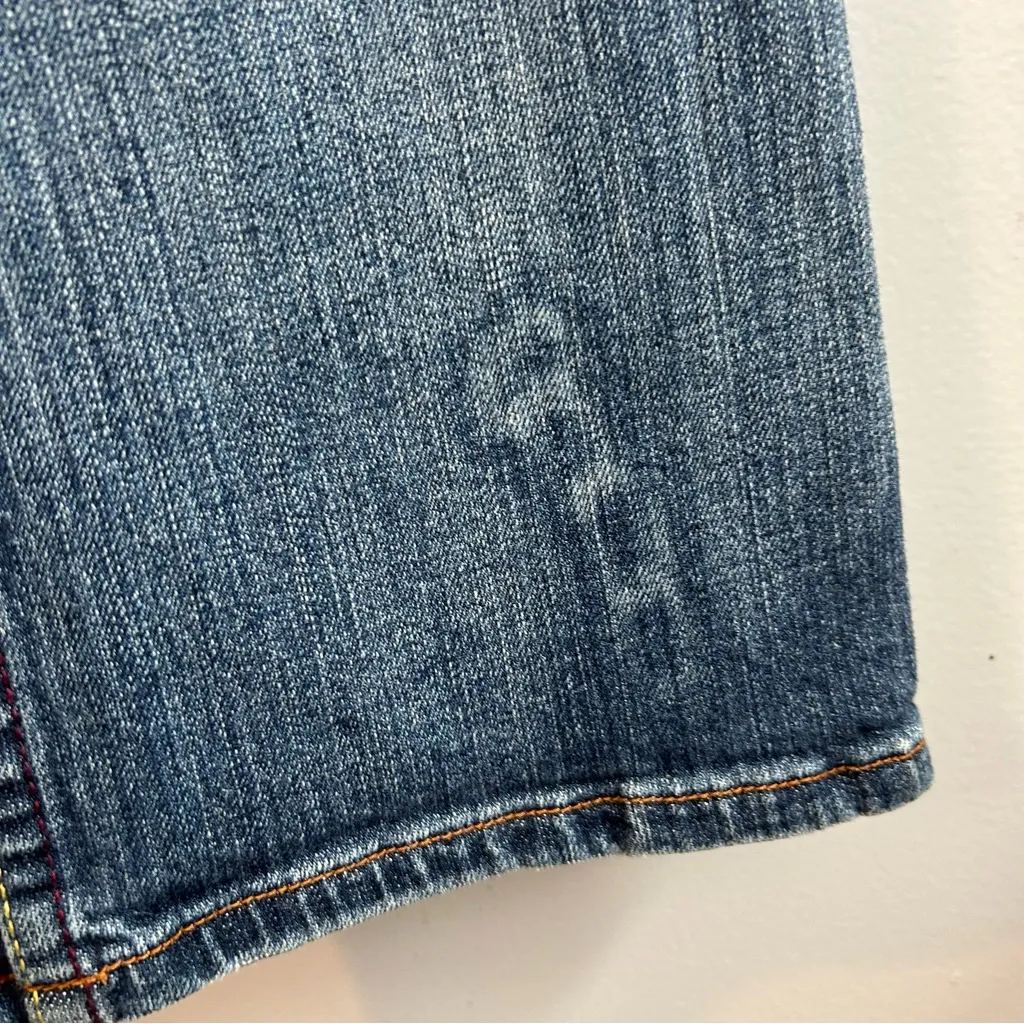 Request Blue Denim Boot Cut Studded Jeans Size 32 (Medium) Y2K - Image 11