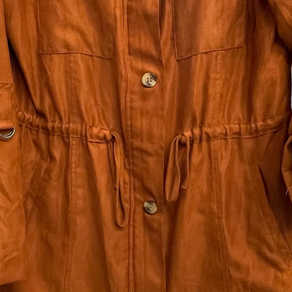 The Nines Rust Orange Jacket Size Medium Brown - Image 4