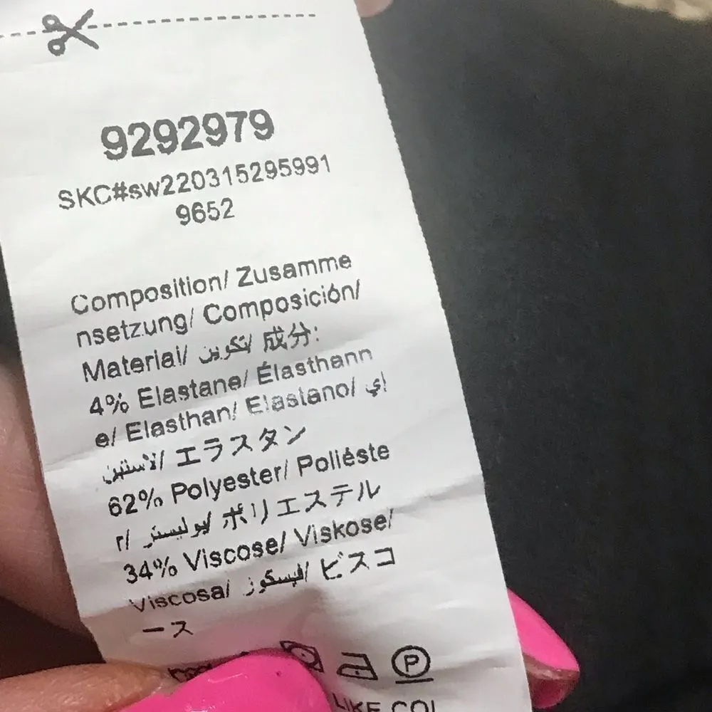 Shein size medium black crop top shorts sleeves - Image 6