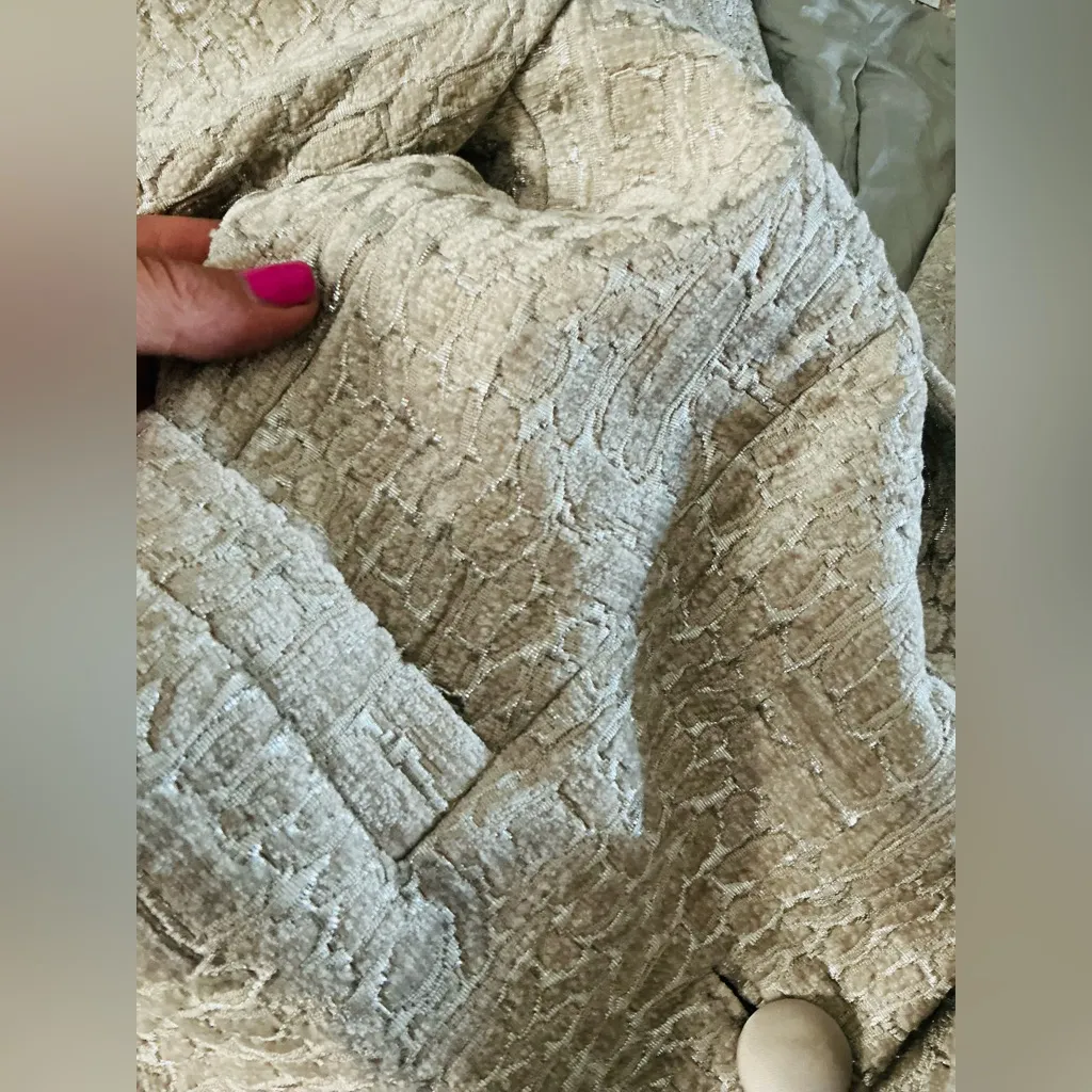 ELEGANT DRESSY MARIA COCA blazer🌷🌷 Silver Size L - Image 15