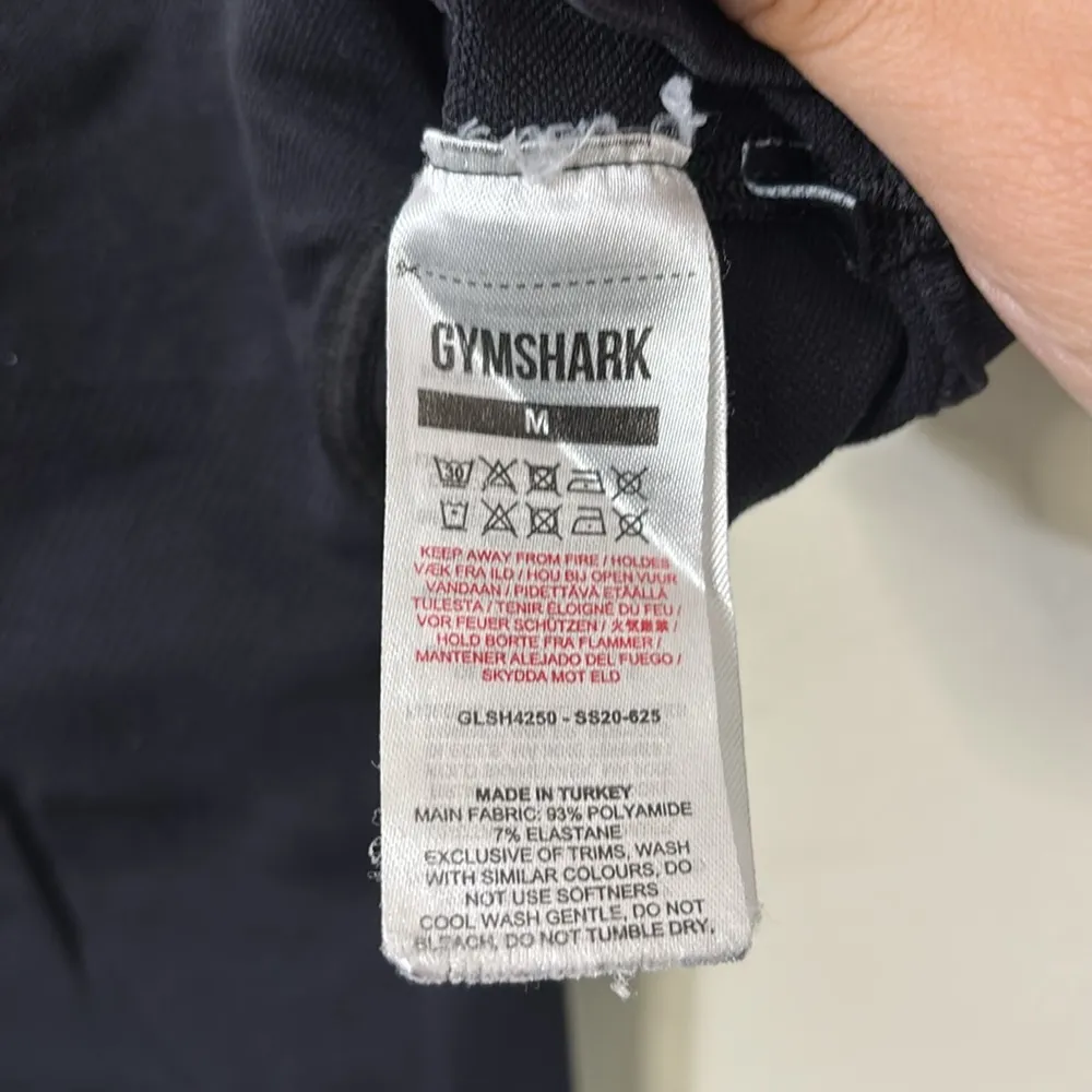 Gymshark Flex Cycling Bike Shorts Black Size Medium - Image 6