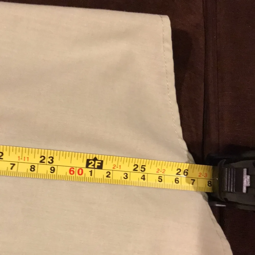 Las Olas  Button Down Long Sleeve Collard Dimond Shape Green Shirt Size Small - Image 7