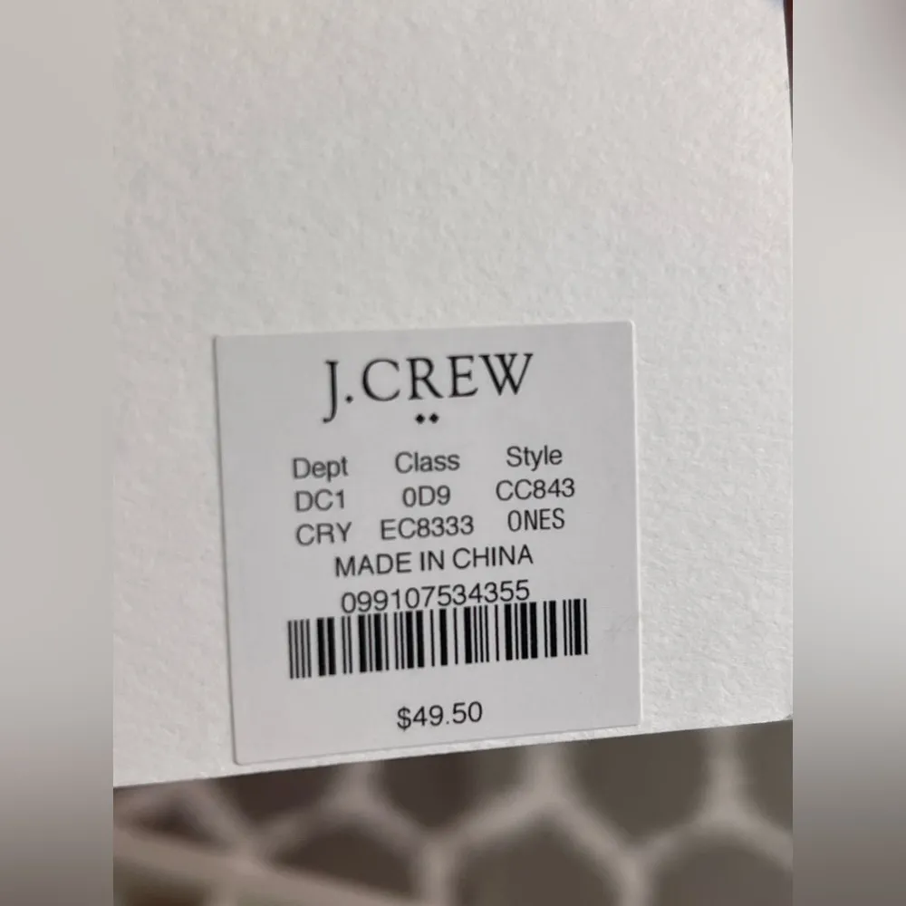 J. Crew Gold Martini Glass Earrings - Image 4