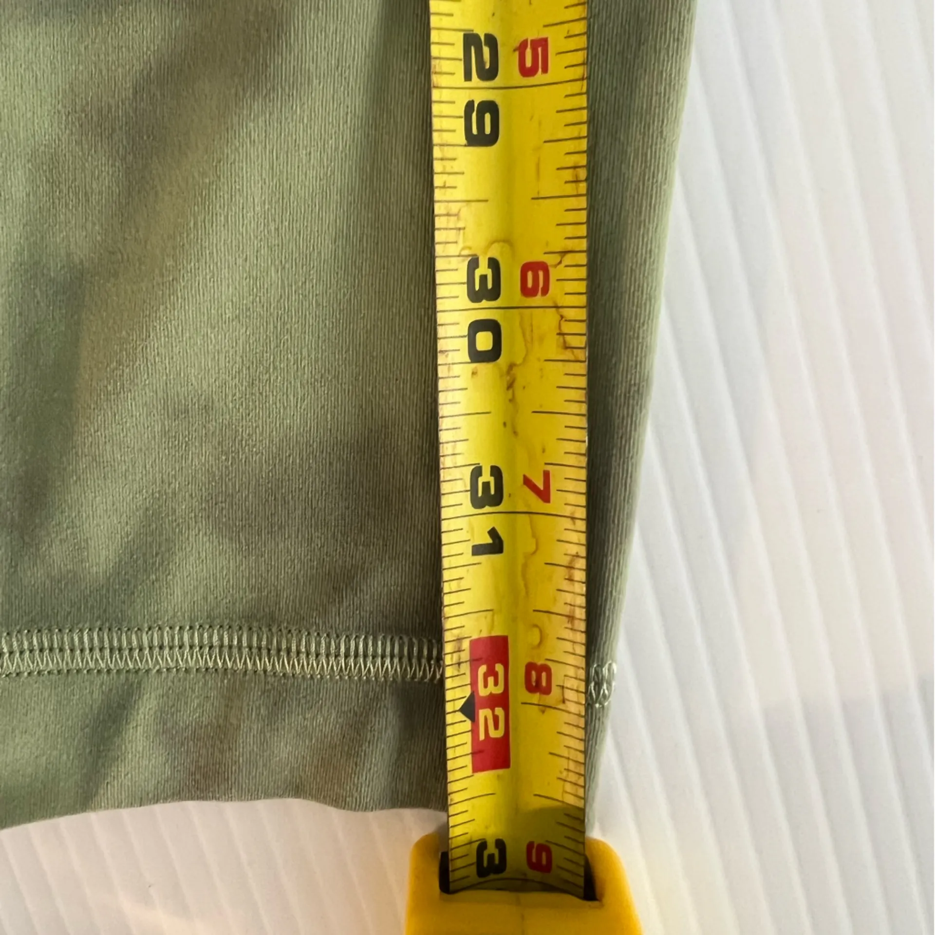 lululemon Align High-Rise Pant 25 Diamond Dye Vista Green Olive size 4 - Image 15