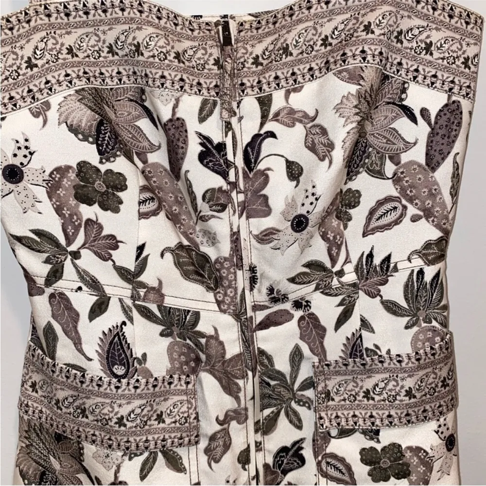 Tory Burch Black and White Sleeveless Sundress - Image 4