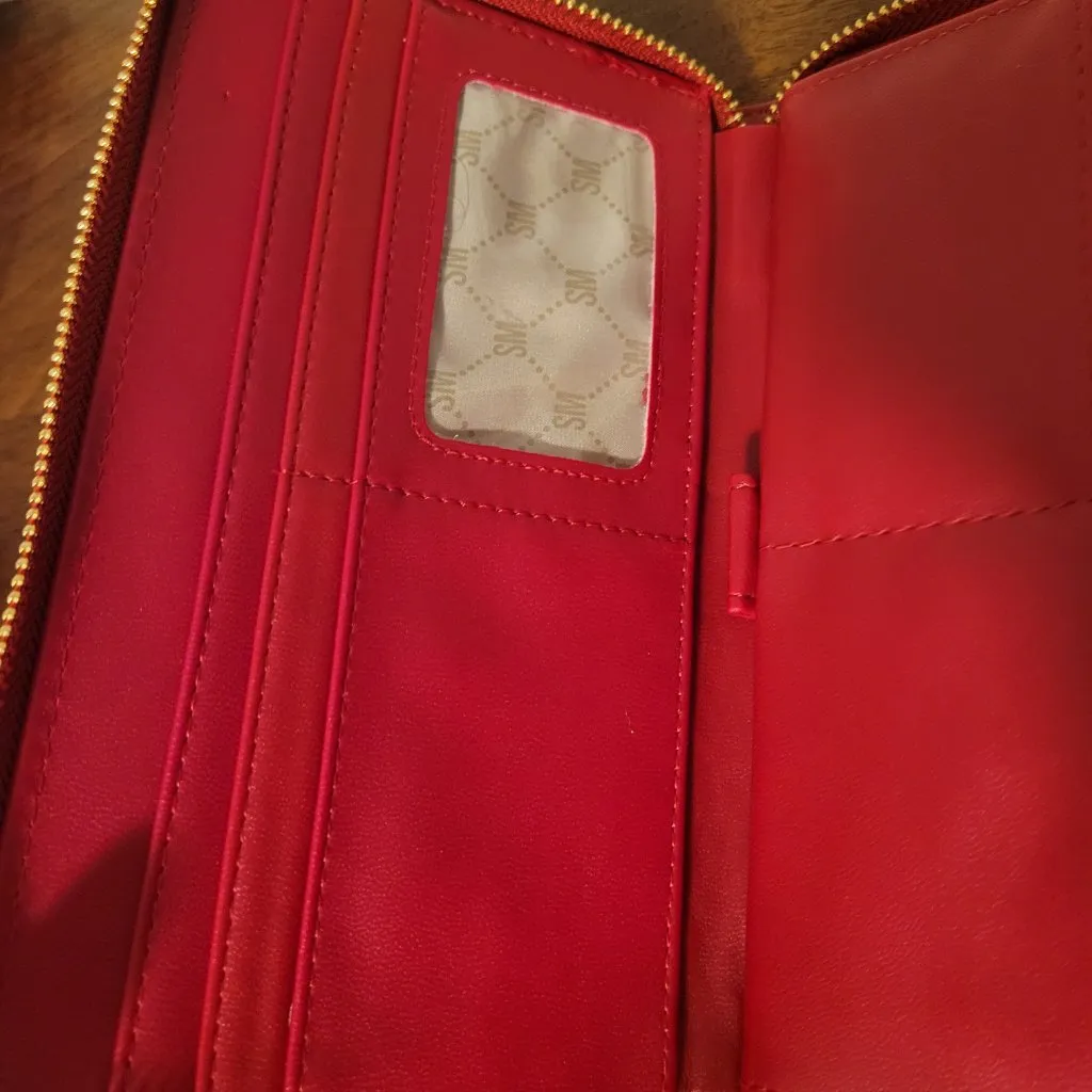 Steve Madden Red Wristlet Clutch | Grab it and go the distance | Like New - Image 8