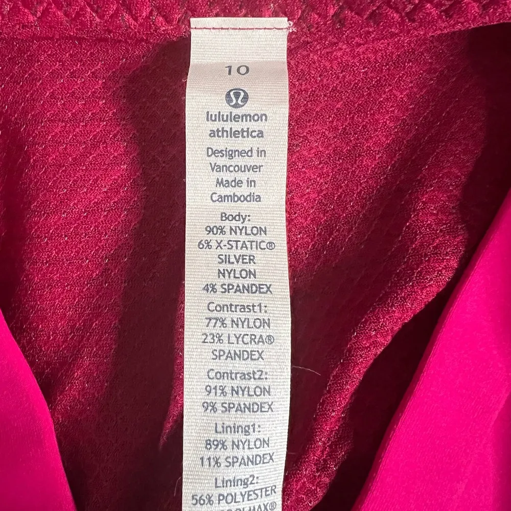 Lululemon Stash It Tank Top 10 Women’s Bumble Berry NWT - Image 4