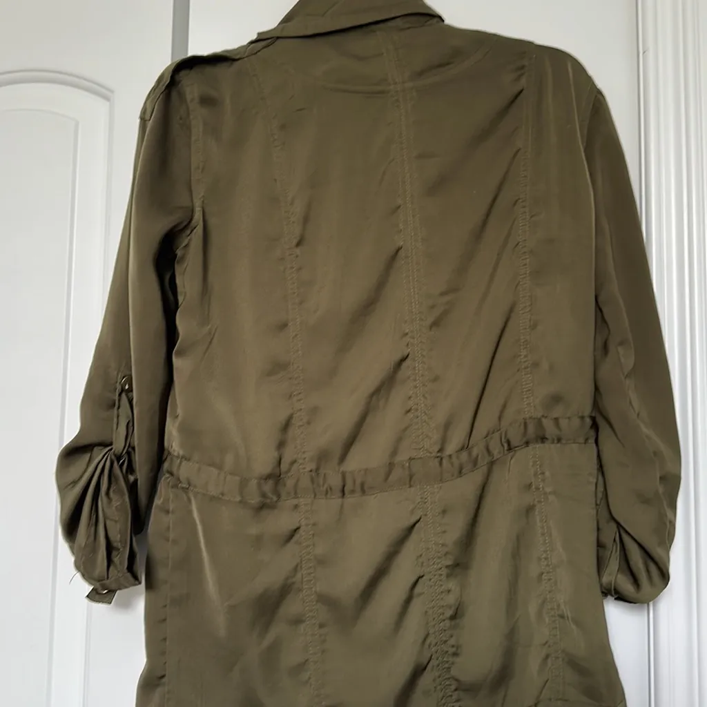 Xoxo zippered lightweight shirt jacket - Image 4