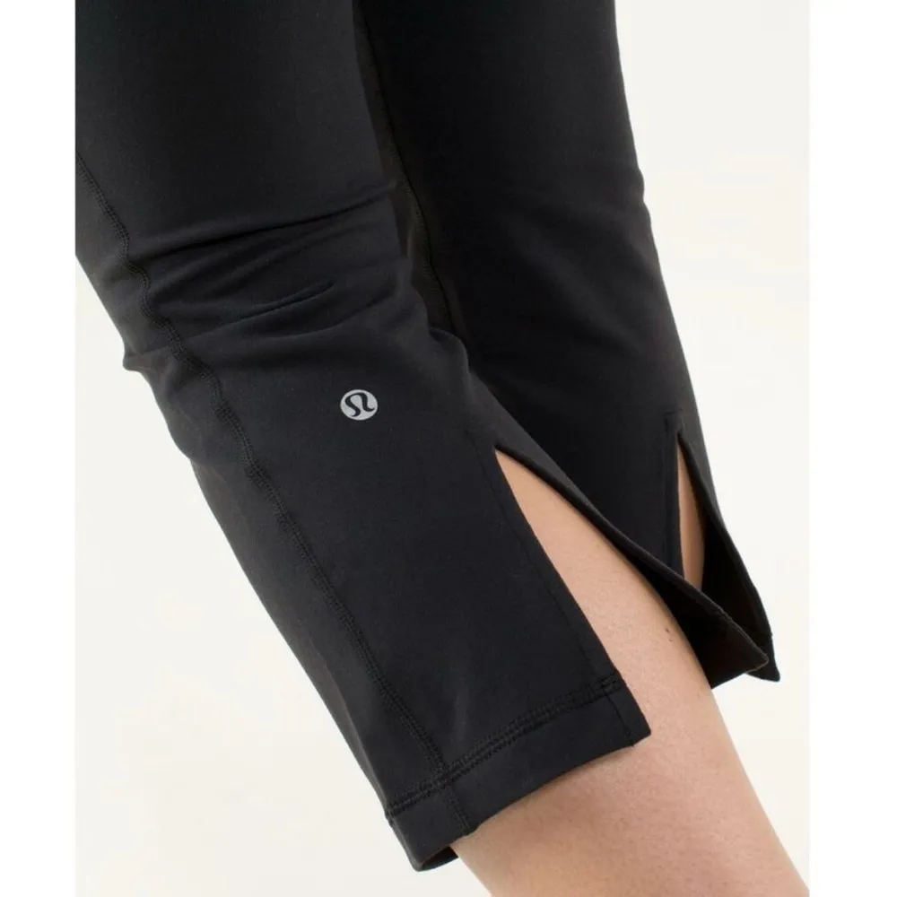 Lululemon Gather & Crow Back Slit Ruched Crop Leggings - Image 15