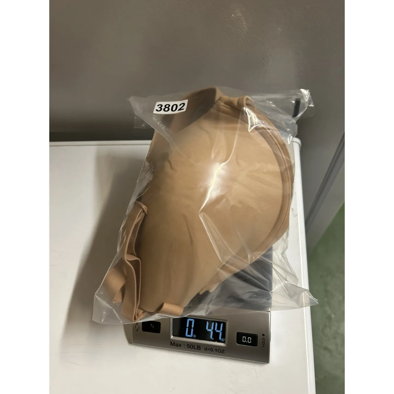 Skims Fits Everbody‎ Push Up Demi Bra Ochre Tan Beige Underwire Padded Size 34H - Image 5