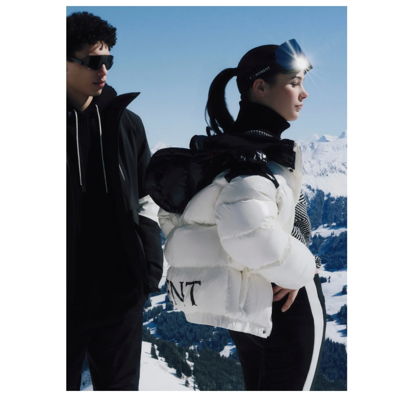 NWT Perfect Moment Puffer Ski Parka Jacket Size XL White - Image 4