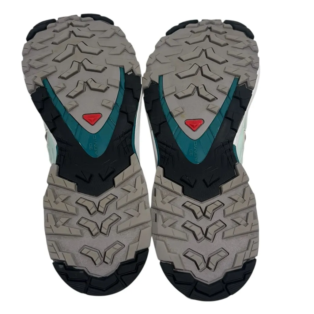 Salomon Women's XA PRO 3D Aqua and Gray Trail running Athletic Shoes Size 8 - Image 9