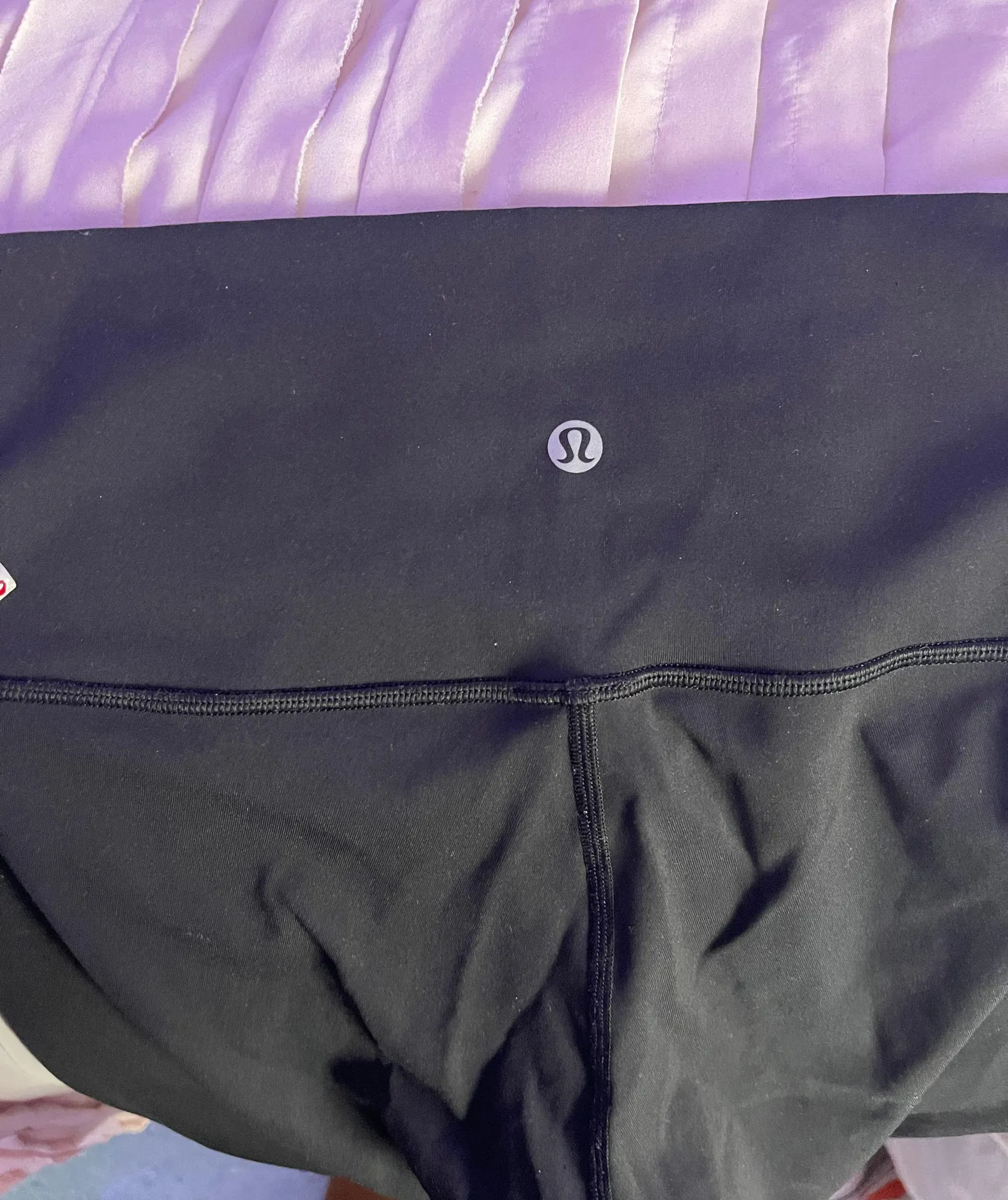 Lululemon Black Lulu Leggings - Image 2
