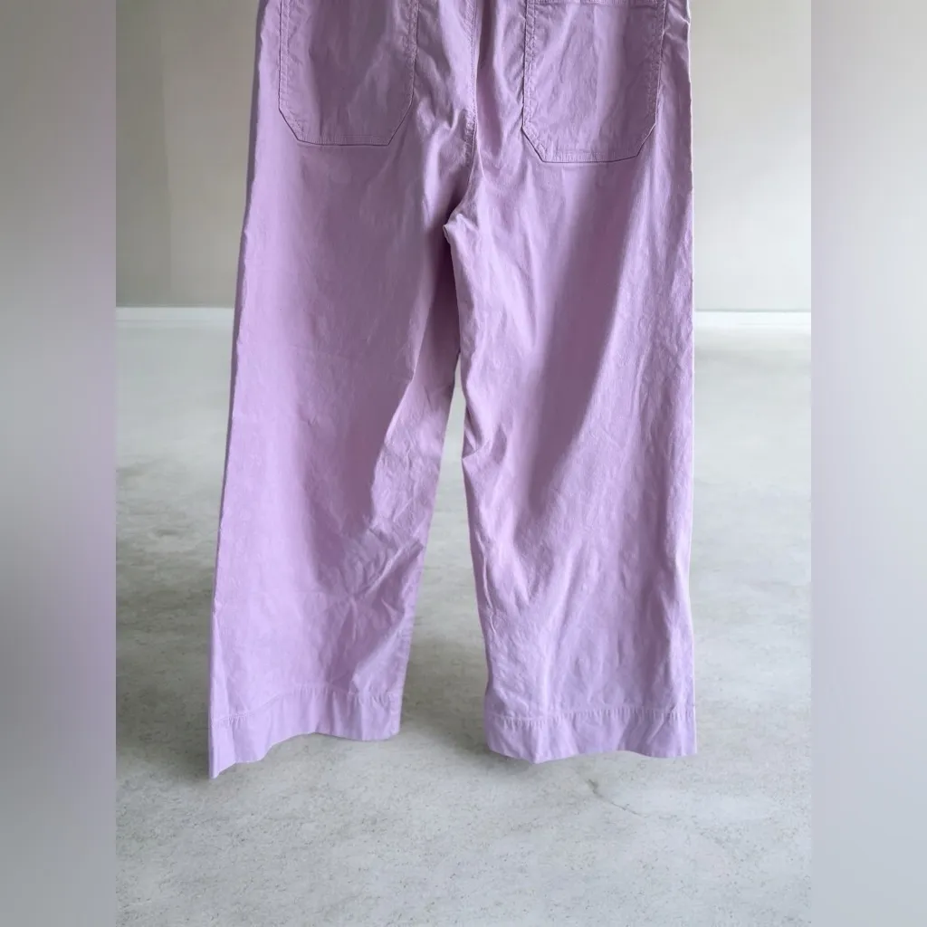 Maeve by Anthropologie Colette Cropped Wide-Leg Pants In LILAC - Image 13