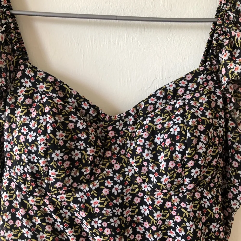 LILY ROSE Women’s Skater Dress Semi Sheer Lined Size XXL Juniors Moulded Bra New - Image 4