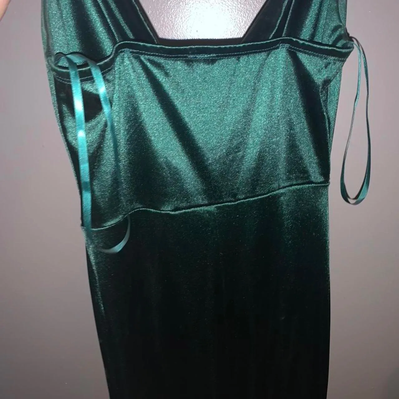 Windsor Long Green Dress - Image 4