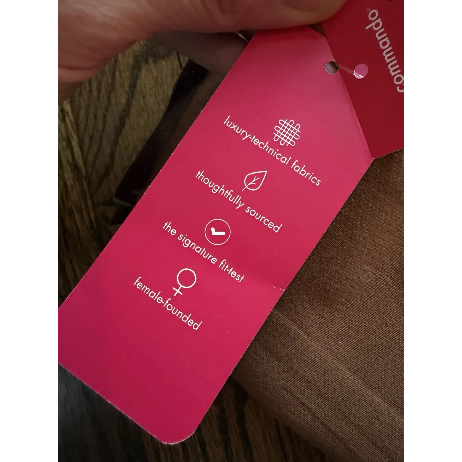 Commando Butter Soft Support Strapless Bralette Cinnamon Sz S NWT - Image 7