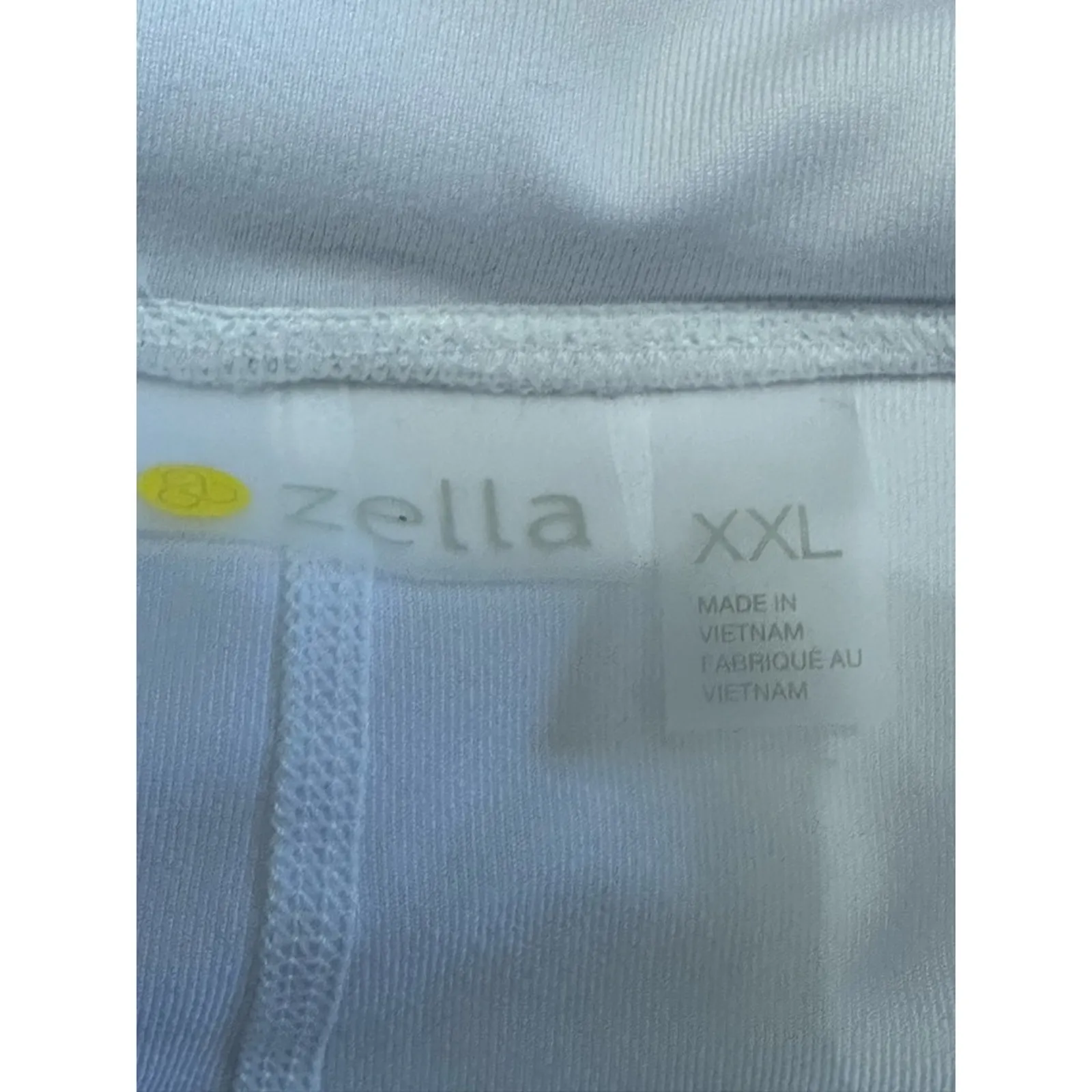 Zella Athletic Tennis Skirt Pull On Waistband Short Length Crisp White XXL NWOT - Image 8