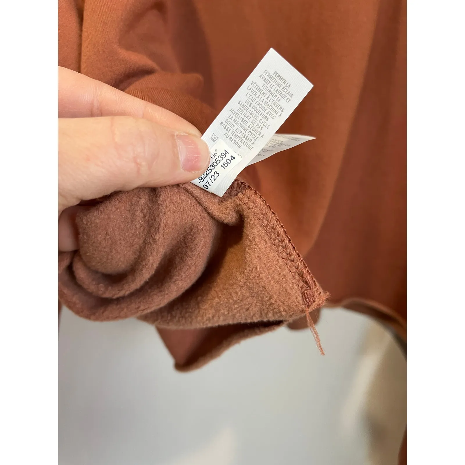 Offline by Aerie Cropped Quarter Zip Fleece Sweatshirt Cozy Lounge Size M - Image 5