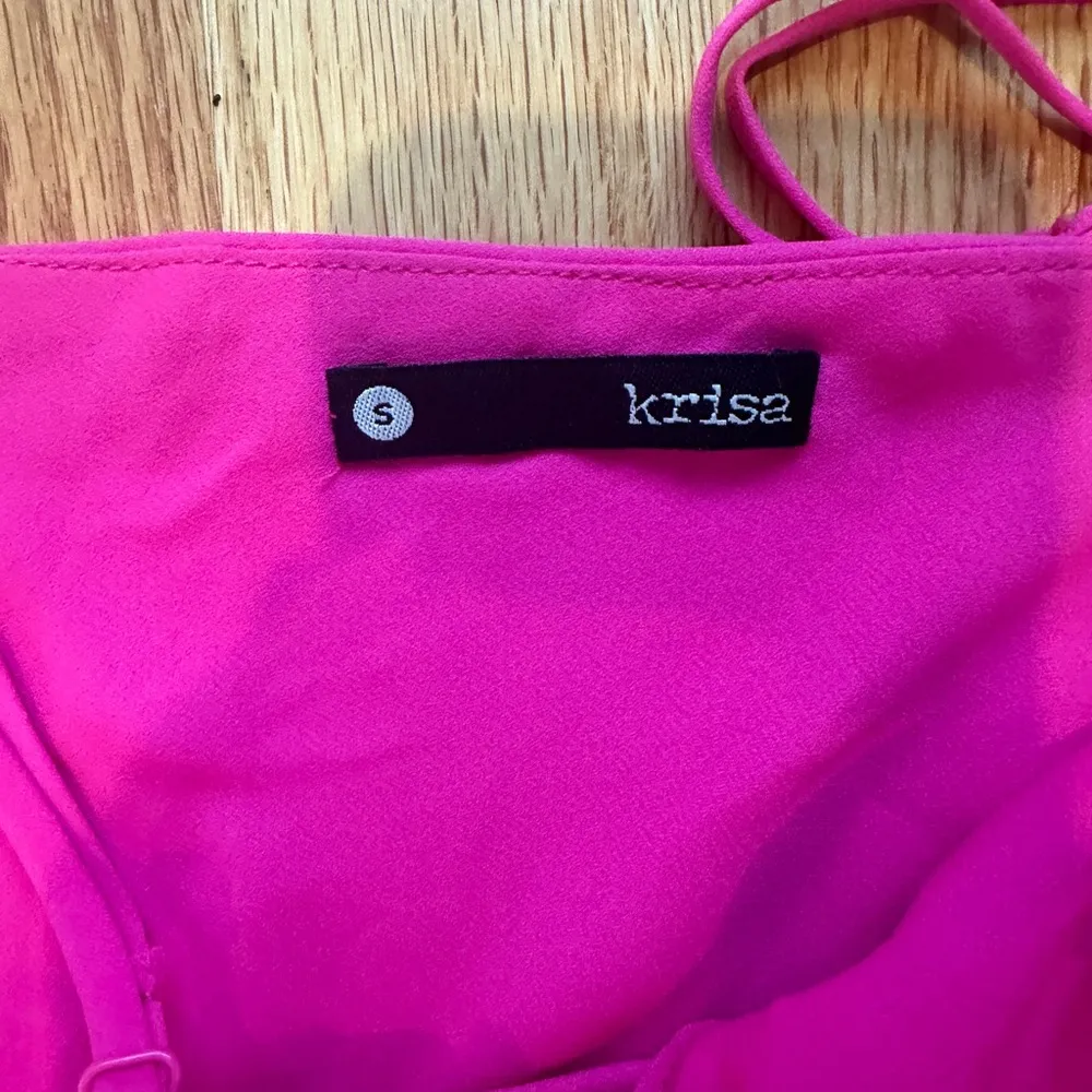 Cutout Cami Midi Dress in Rosa - Image 2