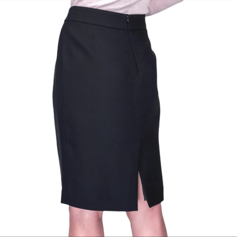 Armani Collezioni Italian Black Pencil Skirt Women’s Size 10 New with tags! - Image 2