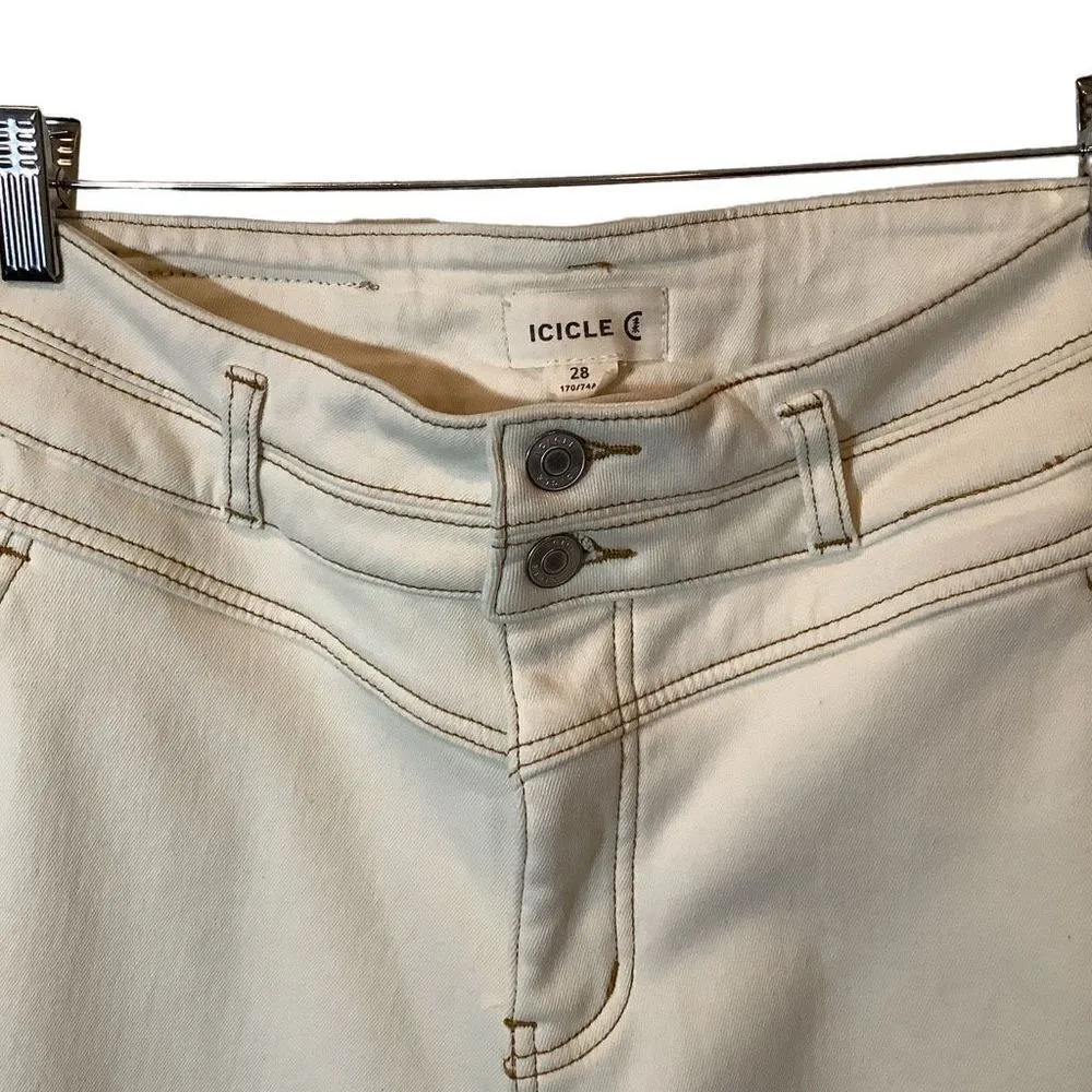 Icicle High Waisted Tapered Pants Size 28 - Image 2