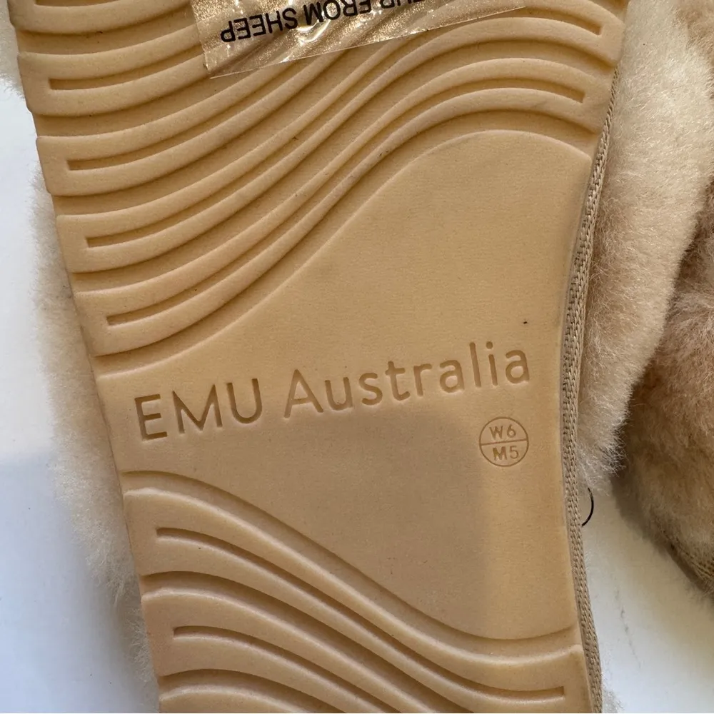 EMU Australia  Mayberry fur slippers NWT - Image 8
