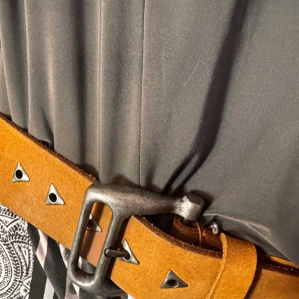 We The Free Tan Belt with Silver Accents - Image 13