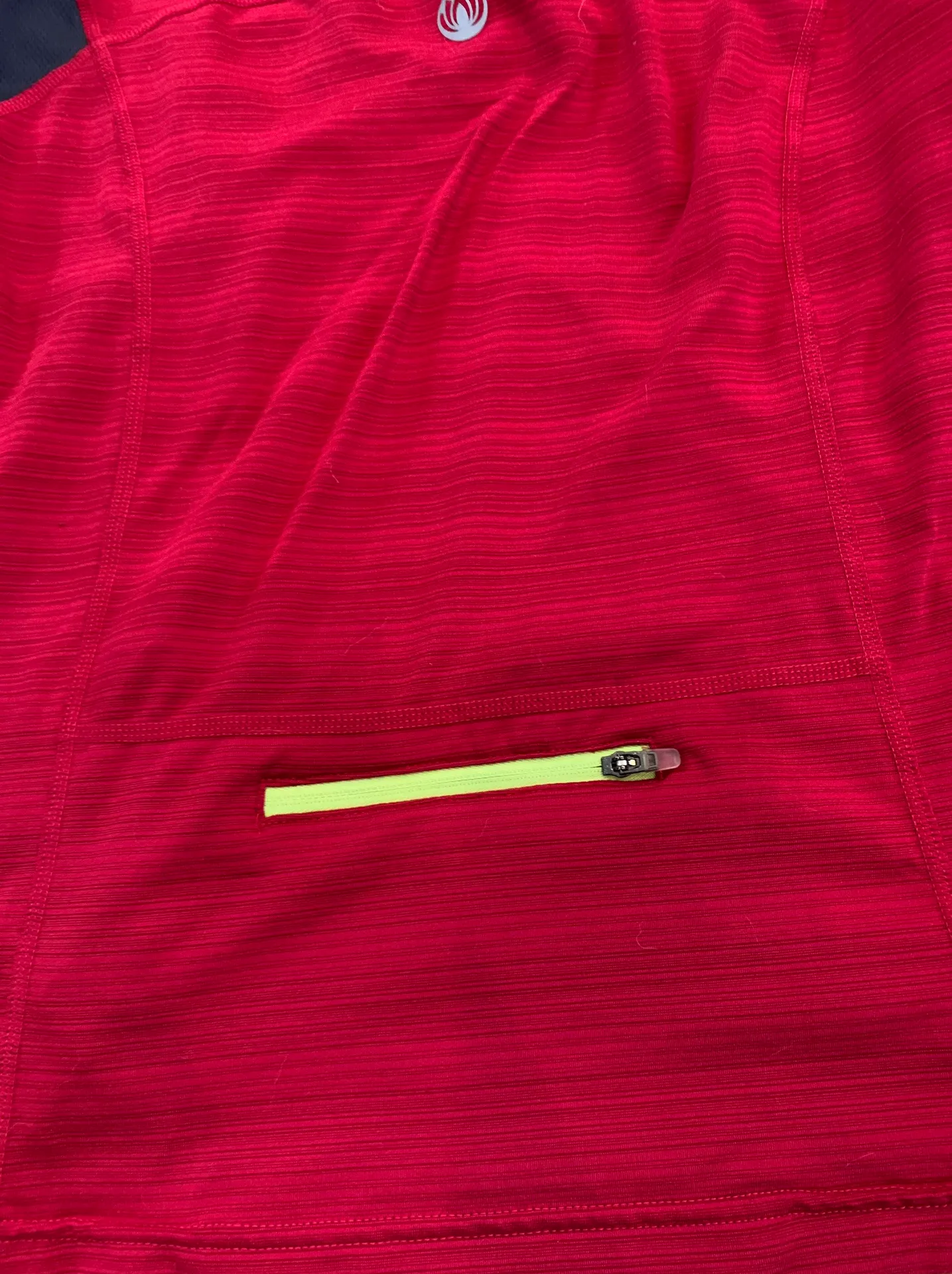 Active Workout Red Quarter Zip - Image 7